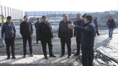 副市长贾学峰就我市大气污染防治工作进行督导