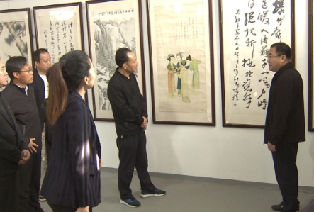 河北省文联调研组到三河市调研“强基工程”工