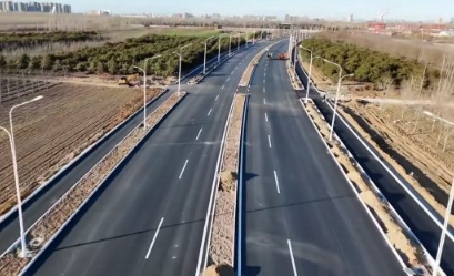 燕郊汇福路至大厂蒋谭线正式通车